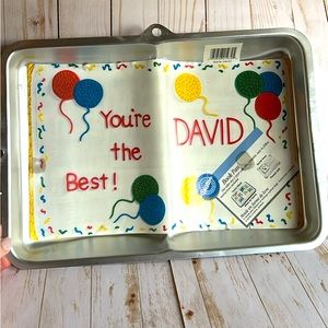 Wilton baking book pan